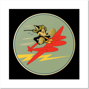 428th Fighter SQ - 474th Fighter Group - 9th AF wo Txt X 300 Posters and Art